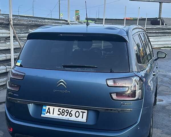Синий Ситроен С4 Пикассо, объемом двигателя 1.56 л и пробегом 282 тыс. км за 12800 $, фото 3 на Automoto.ua