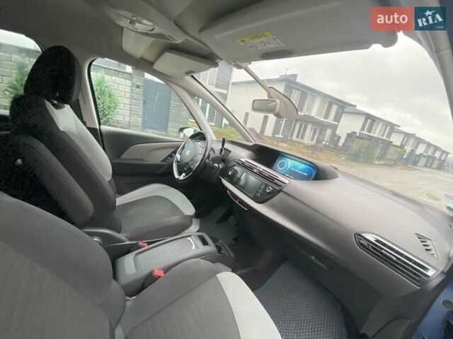 Синий Ситроен С4 Пикассо, объемом двигателя 1.56 л и пробегом 206 тыс. км за 13000 $, фото 14 на Automoto.ua