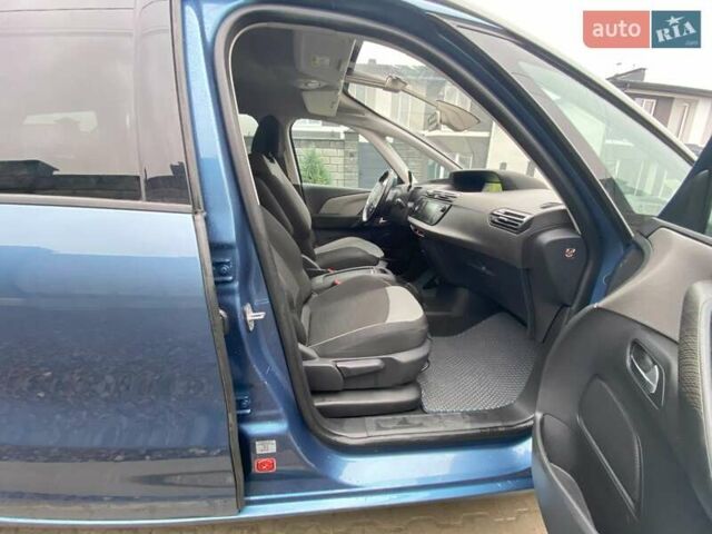 Синий Ситроен С4 Пикассо, объемом двигателя 1.56 л и пробегом 206 тыс. км за 13000 $, фото 21 на Automoto.ua