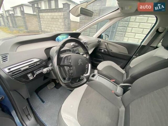 Синий Ситроен С4 Пикассо, объемом двигателя 1.56 л и пробегом 206 тыс. км за 13000 $, фото 15 на Automoto.ua