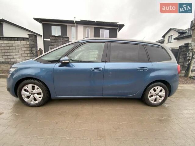 Синий Ситроен С4 Пикассо, объемом двигателя 1.56 л и пробегом 206 тыс. км за 13000 $, фото 1 на Automoto.ua