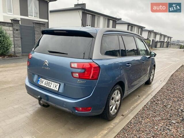 Синий Ситроен С4 Пикассо, объемом двигателя 1.56 л и пробегом 206 тыс. км за 13000 $, фото 4 на Automoto.ua