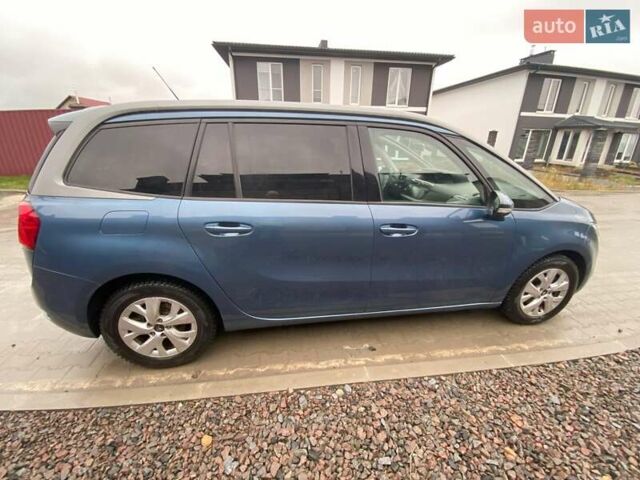 Синий Ситроен С4 Пикассо, объемом двигателя 1.56 л и пробегом 206 тыс. км за 13000 $, фото 3 на Automoto.ua