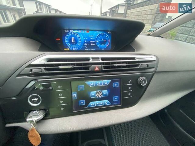 Синий Ситроен С4 Пикассо, объемом двигателя 1.56 л и пробегом 206 тыс. км за 13000 $, фото 13 на Automoto.ua