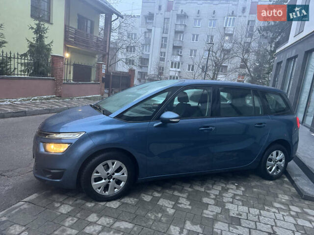 Синий Ситроен С4 Пикассо, объемом двигателя 1.56 л и пробегом 240 тыс. км за 13000 $, фото 2 на Automoto.ua