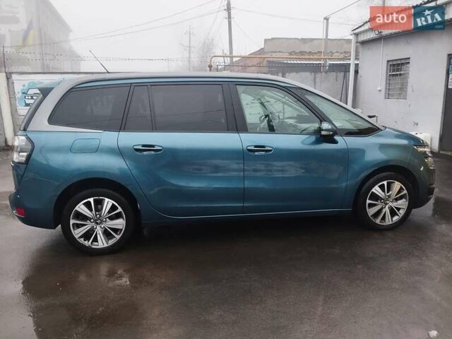 Синий Ситроен С4 Пикассо, объемом двигателя 2 л и пробегом 257 тыс. км за 8900 $, фото 13 на Automoto.ua