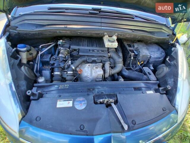 Синий Ситроен С4 Пикассо, объемом двигателя 1.56 л и пробегом 285 тыс. км за 5700 $, фото 15 на Automoto.ua