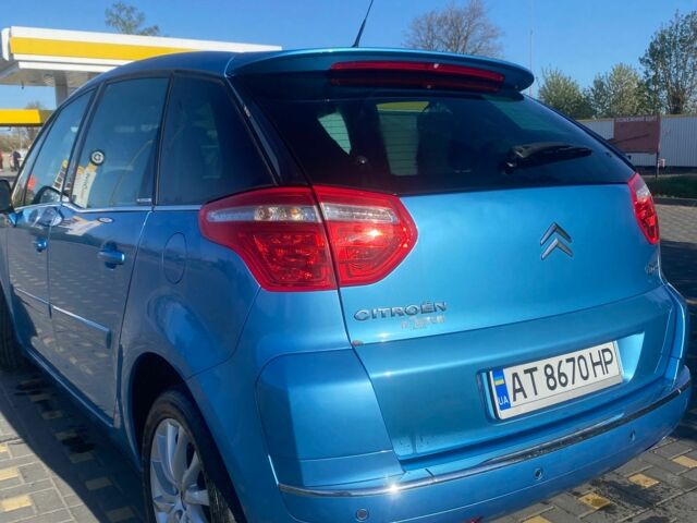 Синий Ситроен С4 Пикассо, объемом двигателя 1.6 л и пробегом 270 тыс. км за 5250 $, фото 2 на Automoto.ua