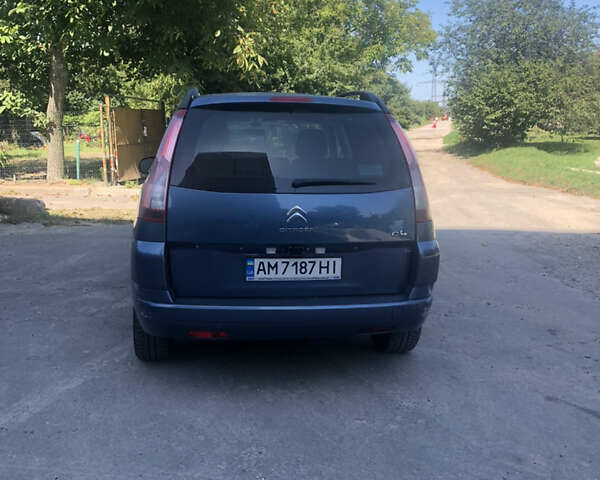 Синій Сітроен С4 Пікассо, об'ємом двигуна 1.56 л та пробігом 250 тис. км за 4300 $, фото 7 на Automoto.ua