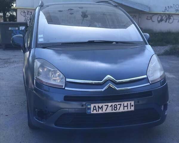 Синий Ситроен С4 Пикассо, объемом двигателя 1.6 л и пробегом 250 тыс. км за 3950 $, фото 2 на Automoto.ua