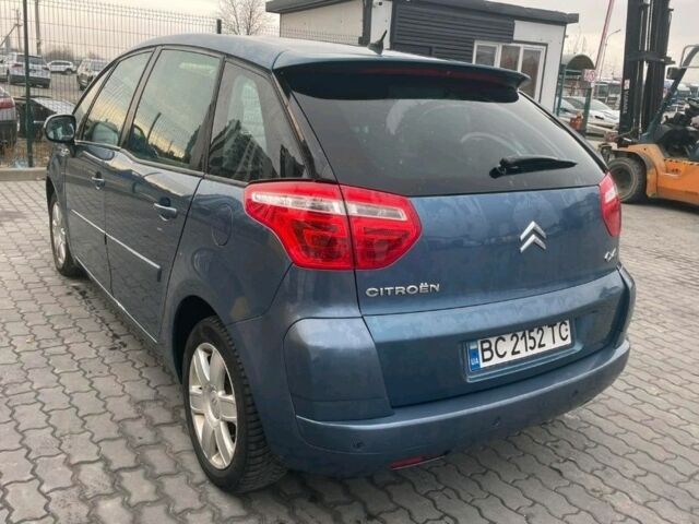 Синий Ситроен С4 Пикассо, объемом двигателя 1.6 л и пробегом 260 тыс. км за 4200 $, фото 1 на Automoto.ua