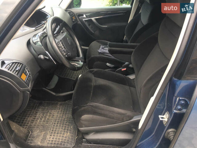 Синий Ситроен С4 Пикассо, объемом двигателя 1.6 л и пробегом 262 тыс. км за 5000 $, фото 6 на Automoto.ua