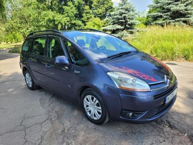 Синий Ситроен С4 Пикассо, объемом двигателя 1.6 л и пробегом 351 тыс. км за 5900 $, фото 4 на Automoto.ua