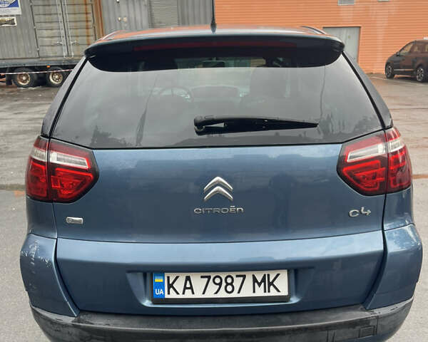 Синий Ситроен С4 Пикассо, объемом двигателя 1.56 л и пробегом 177 тыс. км за 6600 $, фото 4 на Automoto.ua