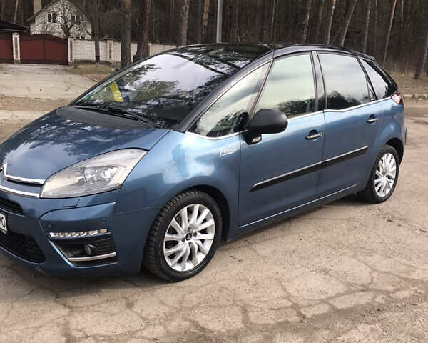 Синий Ситроен С4 Пикассо, объемом двигателя 1.6 л и пробегом 213 тыс. км за 8200 $, фото 2 на Automoto.ua