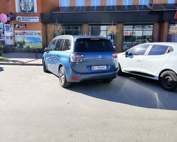 Синий Ситроен С4 Пикассо, объемом двигателя 1.56 л и пробегом 332 тыс. км за 8500 $, фото 5 на Automoto.ua