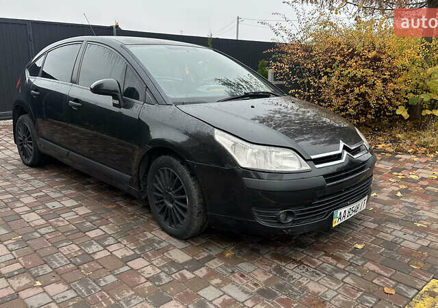 Черный Ситроен С4, объемом двигателя 1.6 л и пробегом 240 тыс. км за 3500 $, фото 5 на Automoto.ua