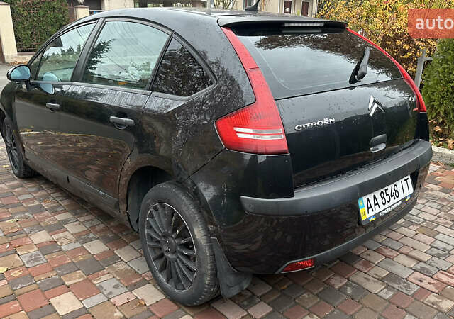 Черный Ситроен С4, объемом двигателя 1.6 л и пробегом 240 тыс. км за 3500 $, фото 10 на Automoto.ua