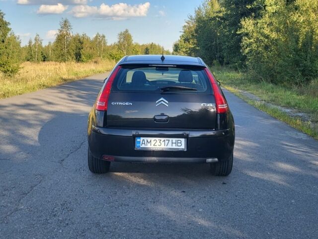 Черный Ситроен С4, объемом двигателя 1.6 л и пробегом 257 тыс. км за 4600 $, фото 6 на Automoto.ua