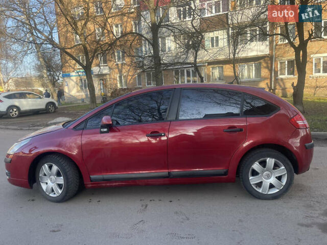 Червоний Сітроен С4, об'ємом двигуна 1.59 л та пробігом 158 тис. км за 4750 $, фото 1 на Automoto.ua