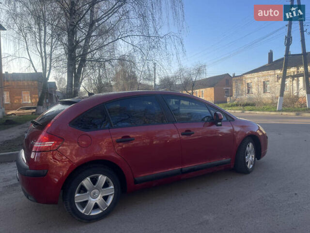 Червоний Сітроен С4, об'ємом двигуна 1.59 л та пробігом 158 тис. км за 4750 $, фото 3 на Automoto.ua
