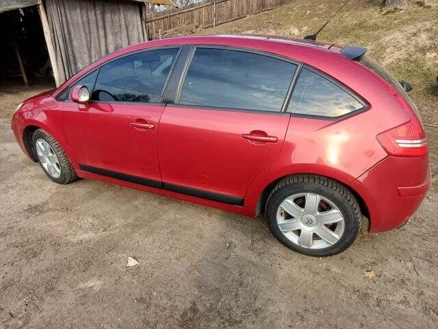 Червоний Сітроен С4, об'ємом двигуна 1.6 л та пробігом 160 тис. км за 3600 $, фото 2 на Automoto.ua