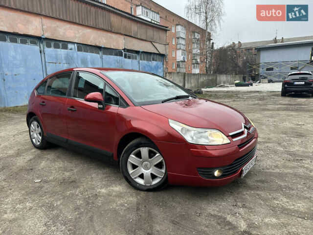 Красный Ситроен С4, объемом двигателя 1.59 л и пробегом 244 тыс. км за 5500 $, фото 4 на Automoto.ua
