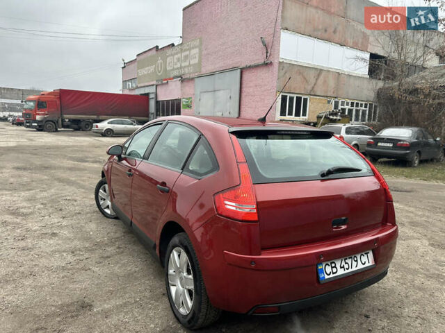Красный Ситроен С4, объемом двигателя 1.59 л и пробегом 244 тыс. км за 5500 $, фото 16 на Automoto.ua