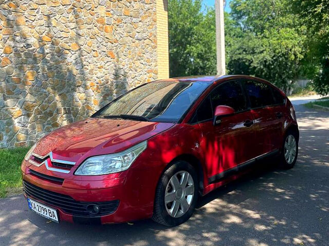Красный Ситроен С4, объемом двигателя 1.6 л и пробегом 116 тыс. км за 4900 $, фото 8 на Automoto.ua