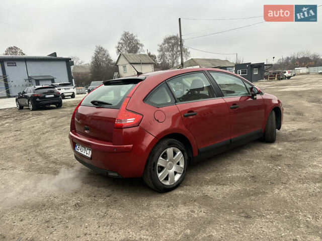 Красный Ситроен С4, объемом двигателя 1.59 л и пробегом 244 тыс. км за 5500 $, фото 14 на Automoto.ua