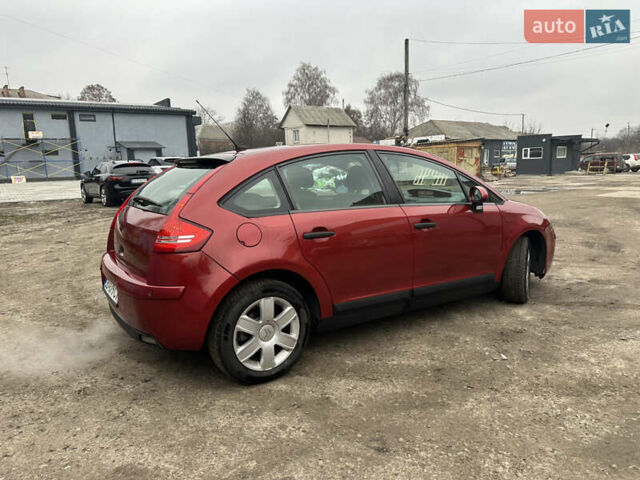 Красный Ситроен С4, объемом двигателя 1.59 л и пробегом 244 тыс. км за 5500 $, фото 13 на Automoto.ua