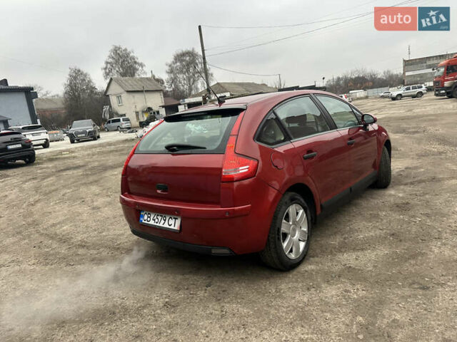 Красный Ситроен С4, объемом двигателя 1.59 л и пробегом 244 тыс. км за 5500 $, фото 15 на Automoto.ua