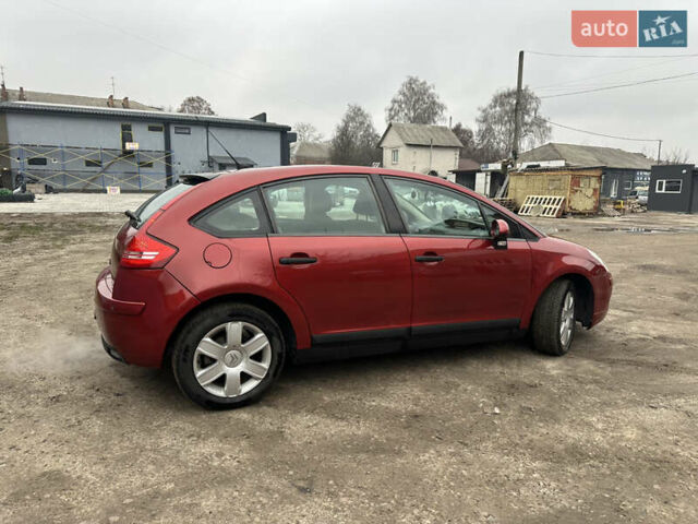 Красный Ситроен С4, объемом двигателя 1.59 л и пробегом 244 тыс. км за 5500 $, фото 12 на Automoto.ua