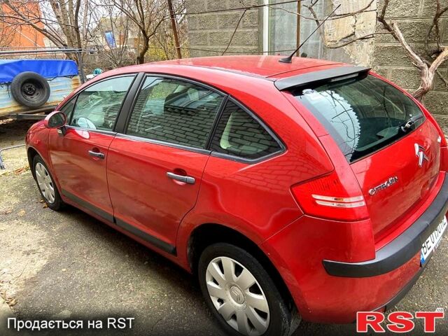 Красный Ситроен С4, объемом двигателя 1.6 л и пробегом 150 тыс. км за 4300 $, фото 12 на Automoto.ua
