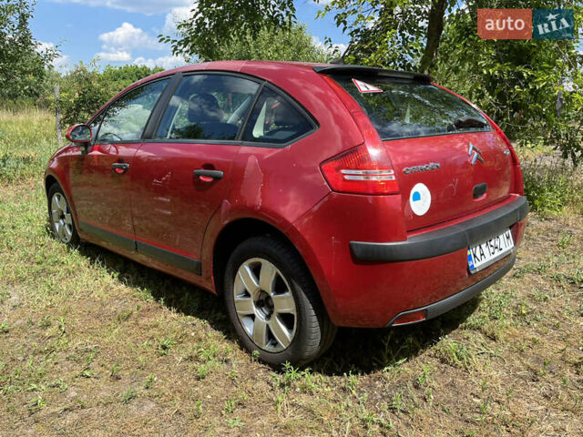 Красный Ситроен С4, объемом двигателя 1.59 л и пробегом 140 тыс. км за 4800 $, фото 3 на Automoto.ua