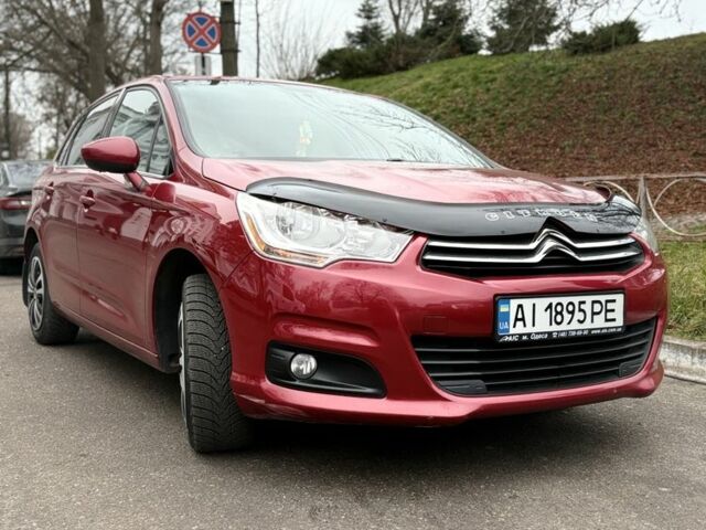 Красный Ситроен С4, объемом двигателя 1.6 л и пробегом 134 тыс. км за 6399 $, фото 1 на Automoto.ua