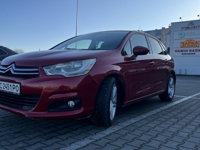 Красный Ситроен С4, объемом двигателя 1.6 л и пробегом 170 тыс. км за 6500 $, фото 1 на Automoto.ua