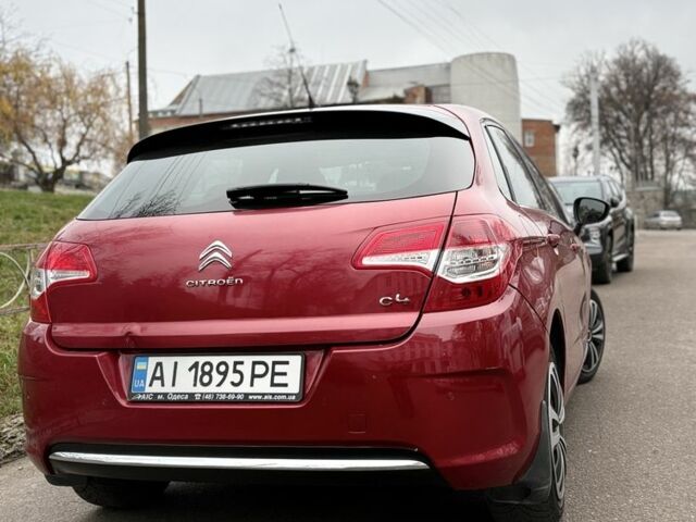 Красный Ситроен С4, объемом двигателя 1.6 л и пробегом 134 тыс. км за 6399 $, фото 5 на Automoto.ua