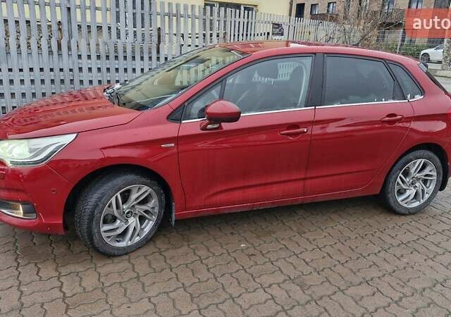 Красный Ситроен С4, объемом двигателя 1.6 л и пробегом 141 тыс. км за 8500 $, фото 1 на Automoto.ua