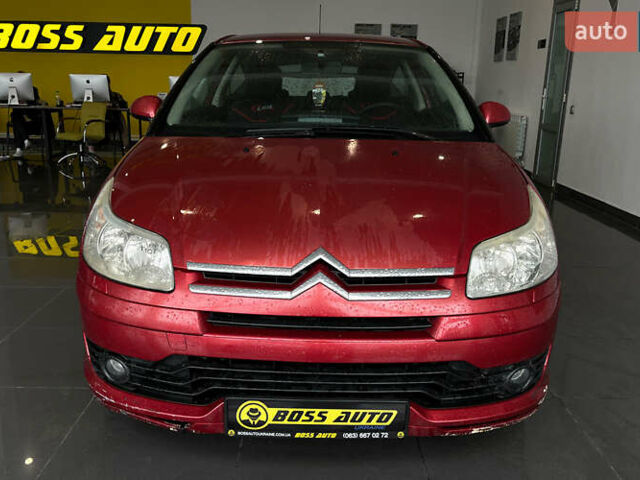 Червоний Сітроен С4, об'ємом двигуна 1.59 л та пробігом 190 тис. км за 3650 $, фото 1 на Automoto.ua