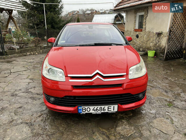 Красный Ситроен С4, объемом двигателя 1.56 л и пробегом 230 тыс. км за 2999 $, фото 2 на Automoto.ua