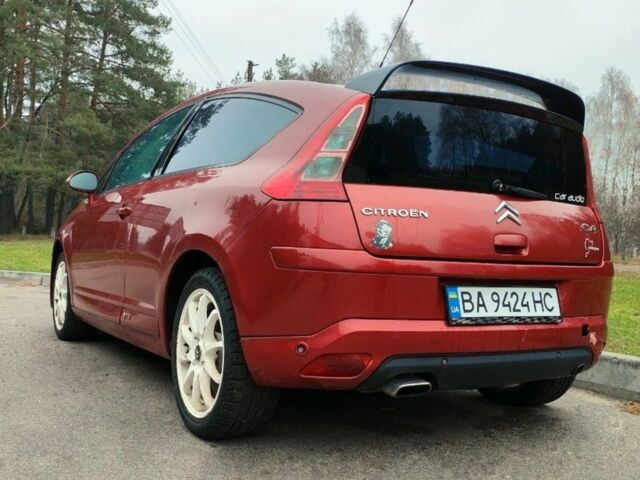 Красный Ситроен С4, объемом двигателя 2 л и пробегом 230 тыс. км за 3300 $, фото 2 на Automoto.ua