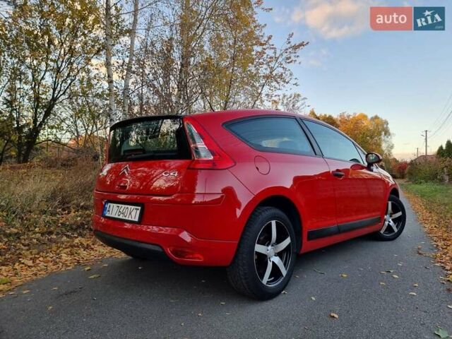 Красный Ситроен С4, объемом двигателя 1.59 л и пробегом 165 тыс. км за 4800 $, фото 1 на Automoto.ua