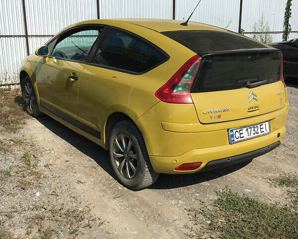Желтый Ситроен С4, объемом двигателя 1.6 л и пробегом 333 тыс. км за 2250 $, фото 1 на Automoto.ua