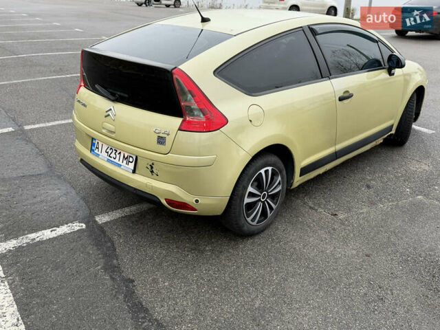 Жовтий Сітроен С4, об'ємом двигуна 1.59 л та пробігом 193 тис. км за 3700 $, фото 8 на Automoto.ua