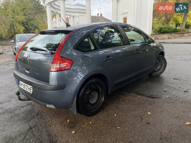 Серый Ситроен С4, объемом двигателя 1.59 л и пробегом 212 тыс. км за 3400 $, фото 1 на Automoto.ua