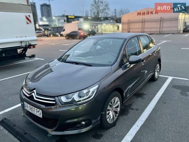 Сірий Сітроен С4, об'ємом двигуна 1.2 л та пробігом 67 тис. км за 11200 $, фото 1 на Automoto.ua