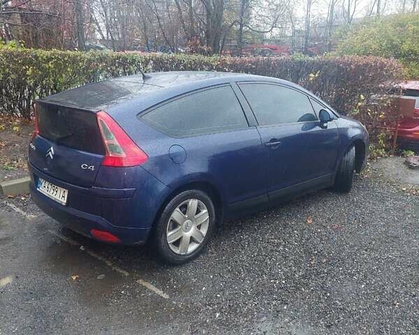 Синий Ситроен С4, объемом двигателя 1.56 л и пробегом 282 тыс. км за 3900 $, фото 1 на Automoto.ua