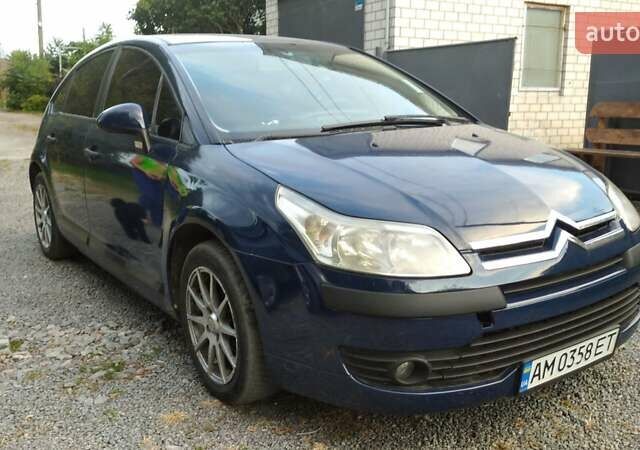 Синій Сітроен С4, об'ємом двигуна 1.59 л та пробігом 268 тис. км за 3999 $, фото 4 на Automoto.ua