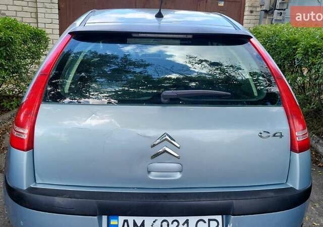 Синий Ситроен С4, объемом двигателя 1.6 л и пробегом 195 тыс. км за 3650 $, фото 5 на Automoto.ua